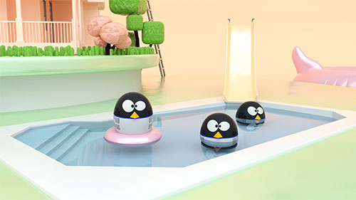 WPASIA CO. LTD. Portfolio Penguin4Pool Gallery Penguin in Pool